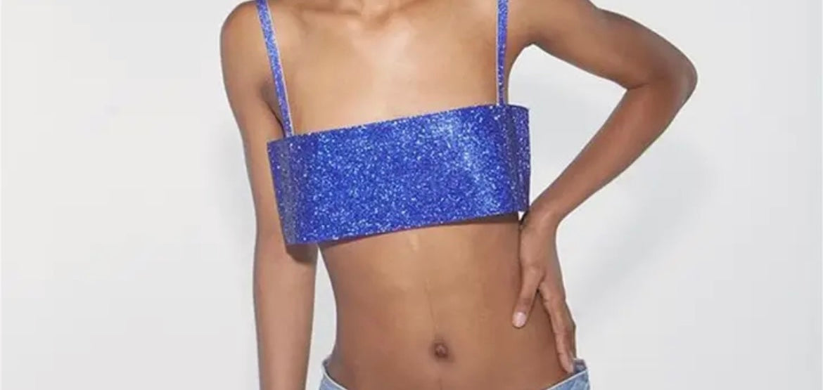 Bombshell Glitter Top